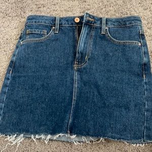 Jean skirt